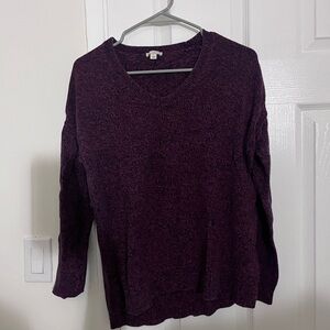 Women's Navy & Pink Knit Sweater